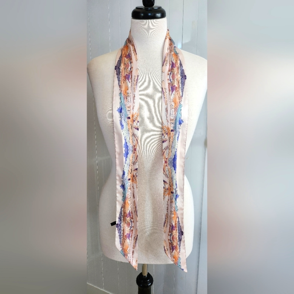 Scarf from shein. Color pink.